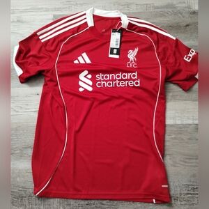 Adidas Liverpool FC Red Jersey sz med